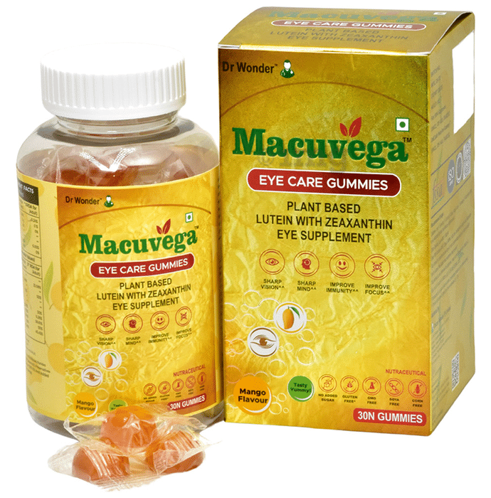 Macuvega Eye Care Gummies Mango