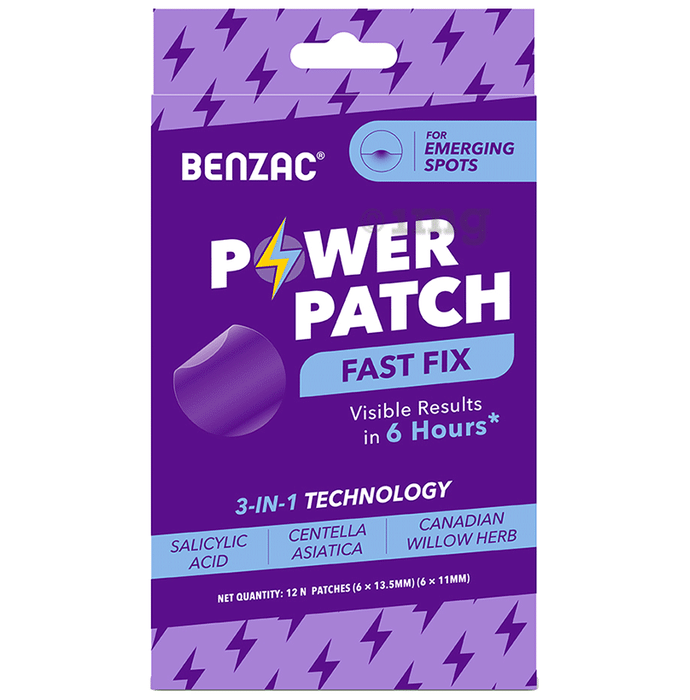 Benzac Power Patch Fast Fix 3-IN-1 Technology