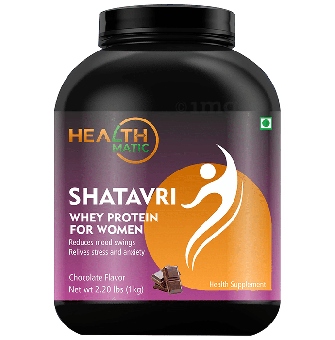 Healthomatic Shatavari Whey Protein for Women Chocolate