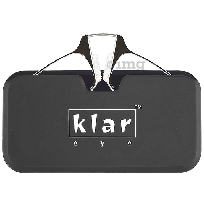 Klar Eye K 111 Quik Smartphone Power Reading Glasses for Men and Women Black Optical Power +2.75