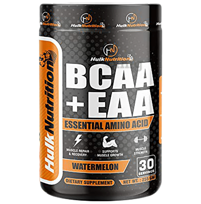 Hulk Nutrition BCCA+EAA Powder Watermelon