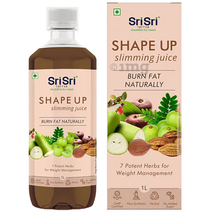 Sri Sri Tattva Shape Up Slimming Juice for Weight Management | No Added Sugar