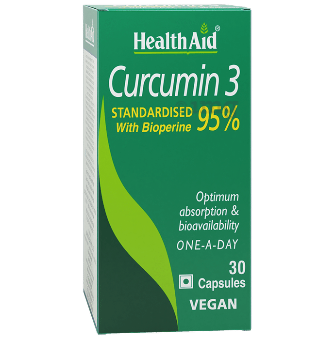 HealthAid  Curcumin 3 Capsule