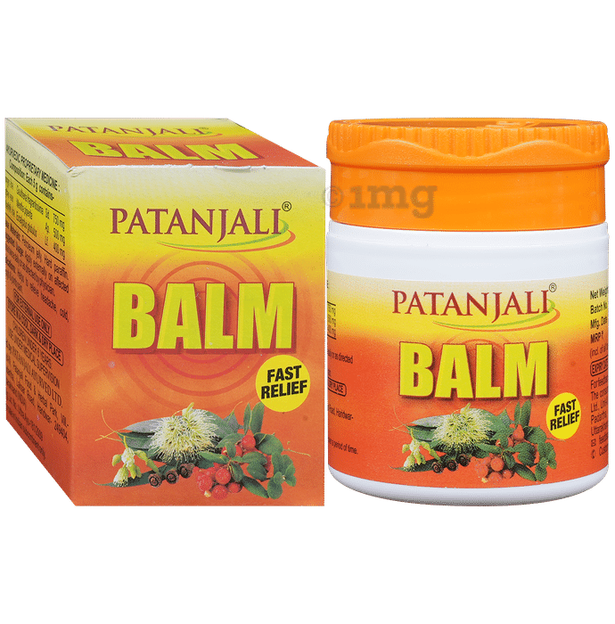 Patanjali Ayurveda Balm | For Headaches, Cold, Cough & Joint Pain