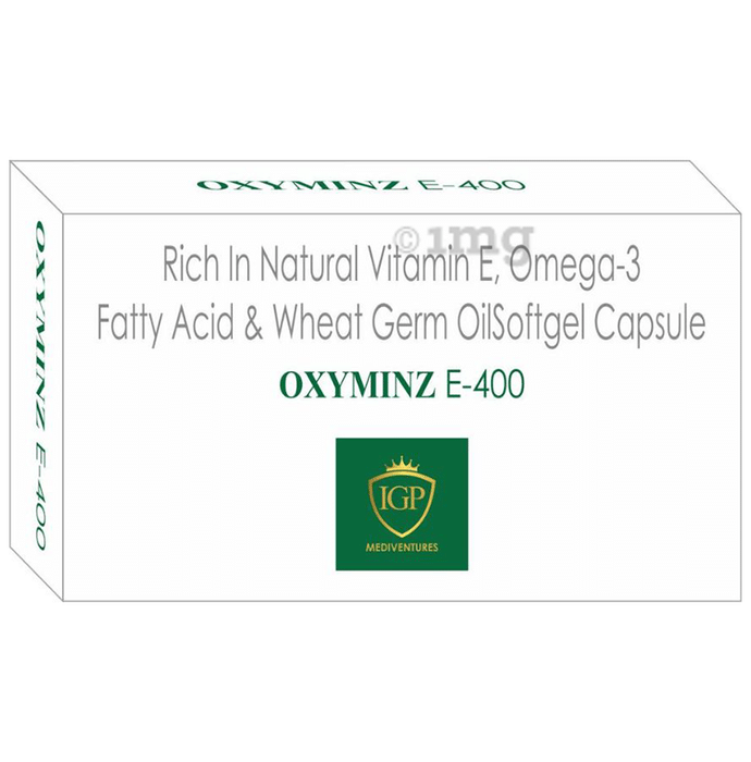 IGP Mediventures Oxyminz E 400 Softgel Capsule
