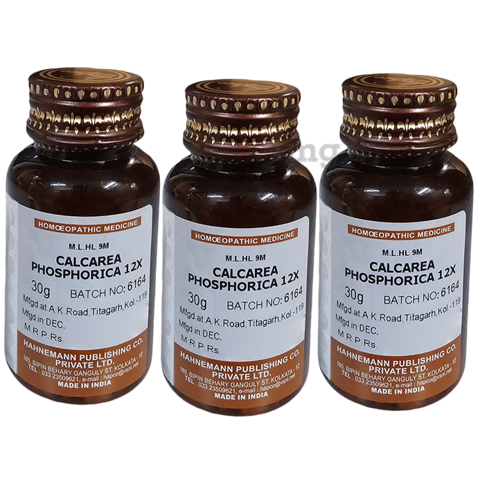 Hapco Calcarea Phosphorica Biochemic Tablet (30gm Each) 12X