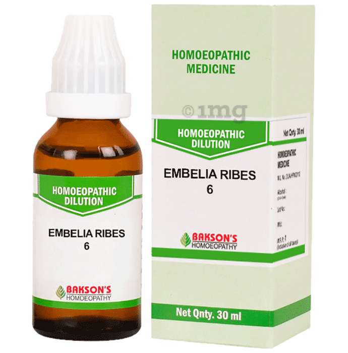 Bakson's Homeopathy Embelia Ribes Dilution 6