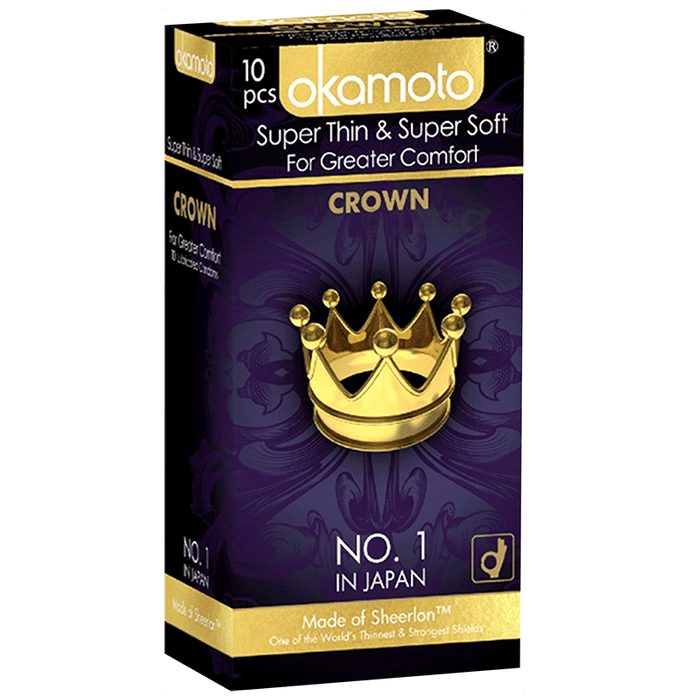 Okamoto Crown Super Thin & Super Soft Condom