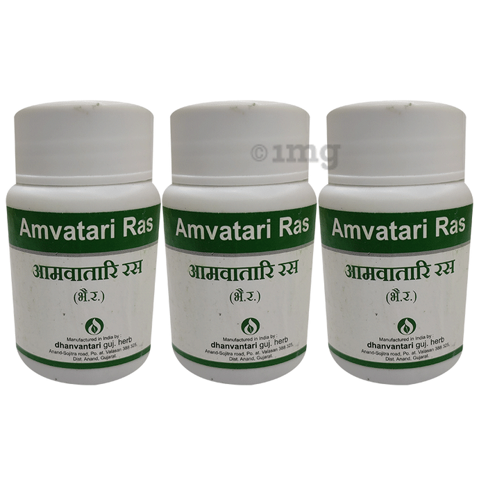 Dhanvantari Amvatari Ras Tablets (60 Each)