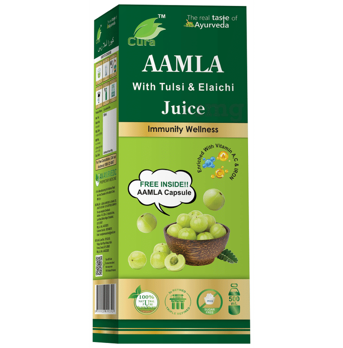 Cura Aamla Juice with Tulsi & Ealichi