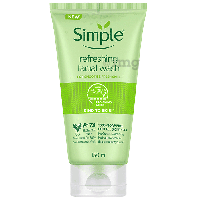 Simple Refreshing Facial Face Wash