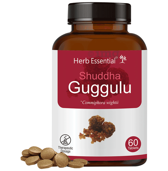 Herb Essential Shuddha Guggulu 500mg Tablet