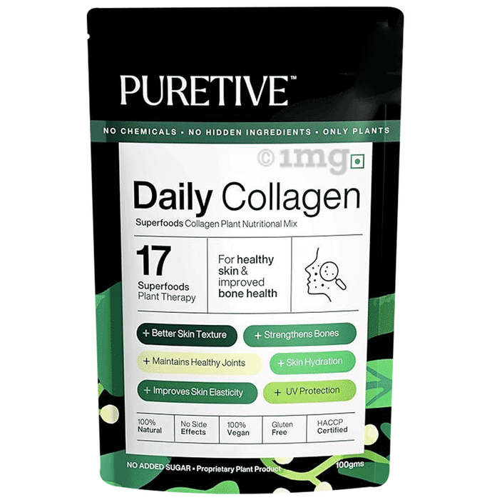 Puretive Daily Collagen Plant Nutritional Mix Powder