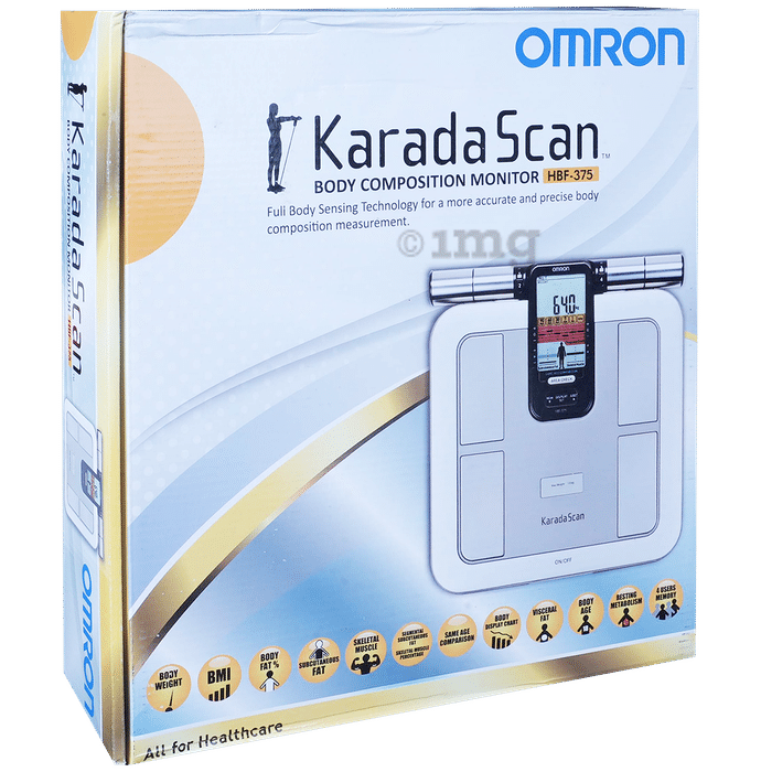 Omron HBF-375-IN Body Fat Monitor: Buy box of 1.0 Unit at