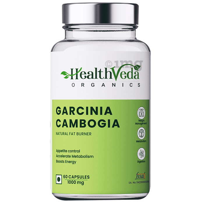 Health Veda Organics Plant Based Garcinia Cambogia Veg Capsule