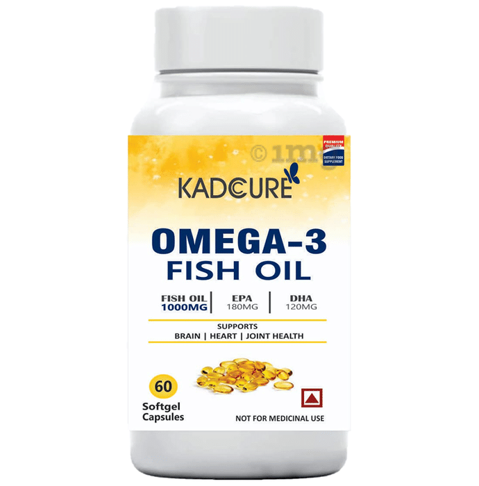 Kadcure Omega-3 Fish Oil Capsule