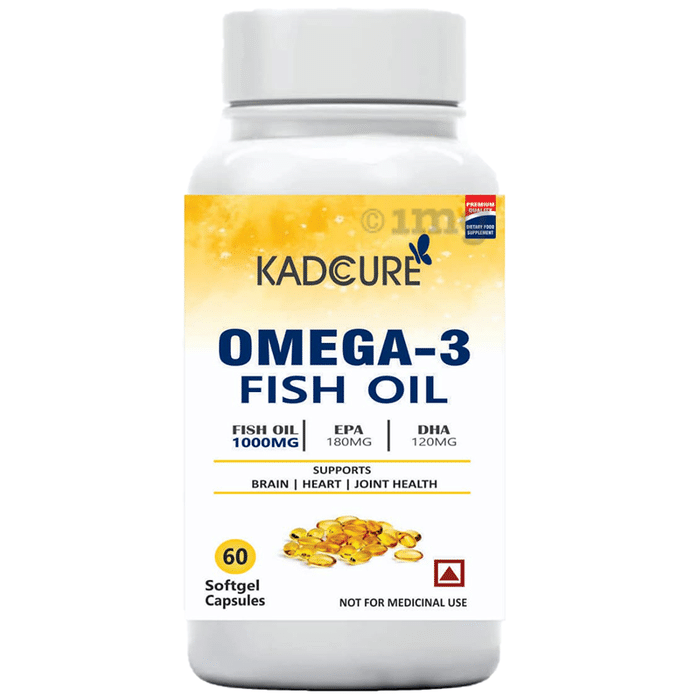 Kadcure Omega-3 Fish Oil Capsule