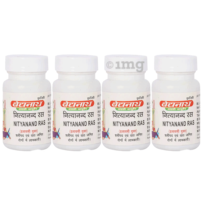 Baidyanath (Jhansi) Nityanand Ras Tablet (40 Each)