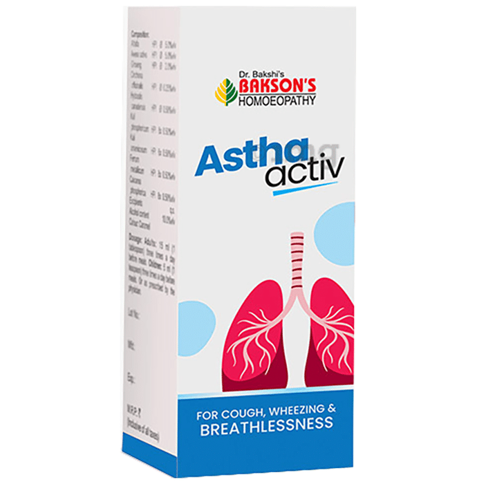 Bakson's Homeopathy Astha Active Syrup