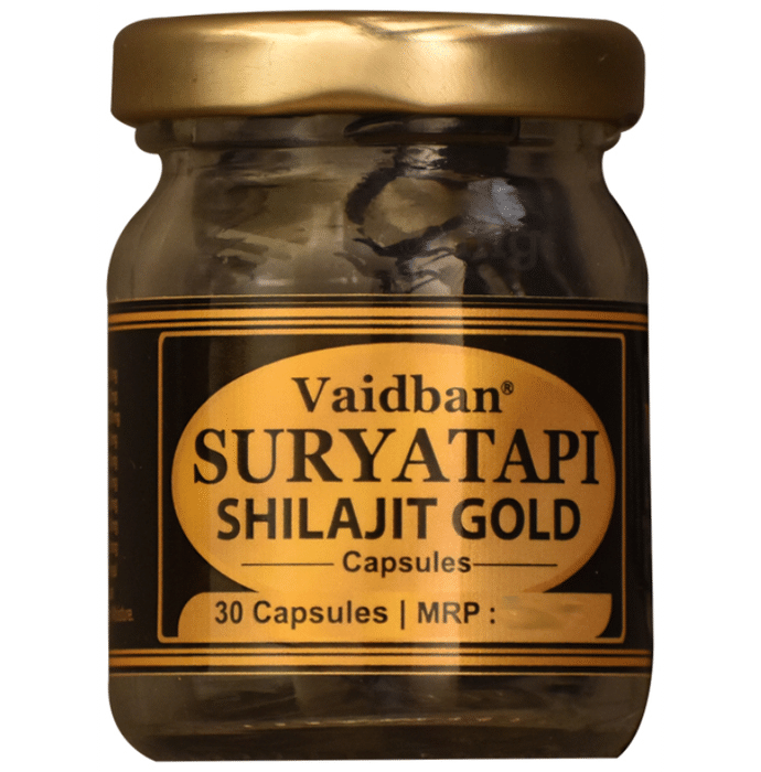 Vaidban Vaidban Suryatapi Shilajit Gold Capsule