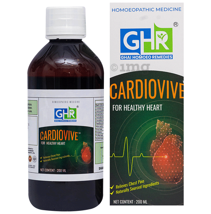 Ghai Homoeo Remedies Cardiovive Syrup