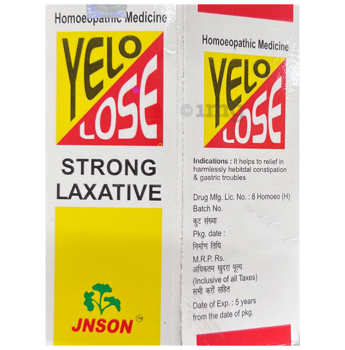 JNSON Yelo Loose Strong Laxative Tablet