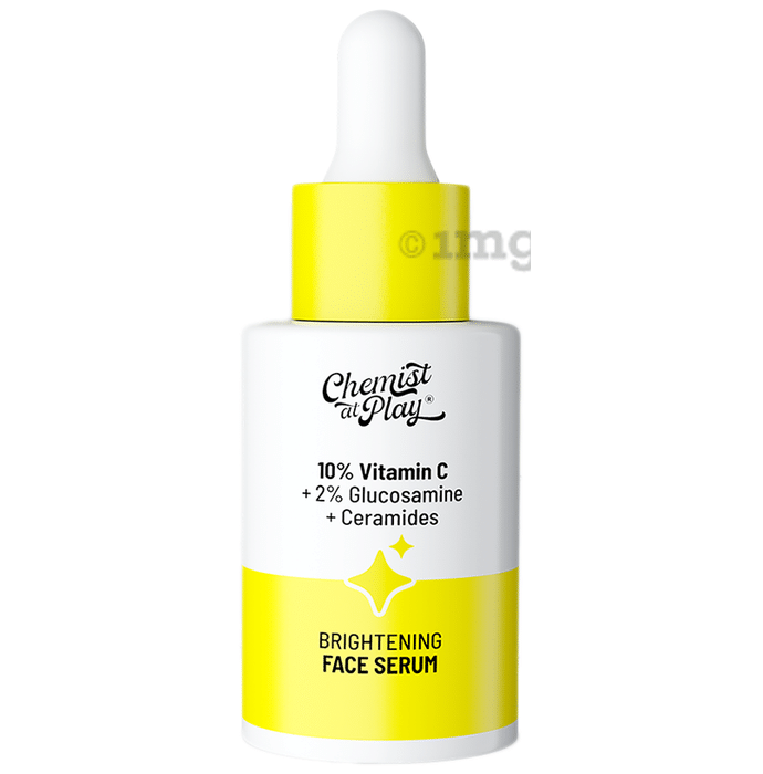 Chemist At Play 10% Vitamin C+2% Glucosamine+Ceramide Brightening Face Serum