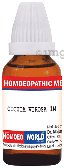 Dr. Majumder Homeo World Cicuta Virosa Dilution (30ml Each) 1M