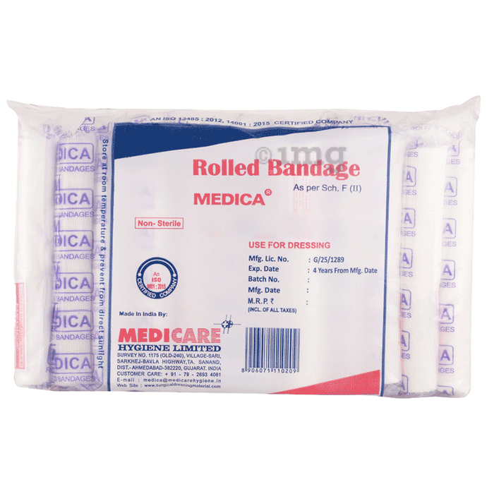 Medica Rolled Bandage 15cm x 3m