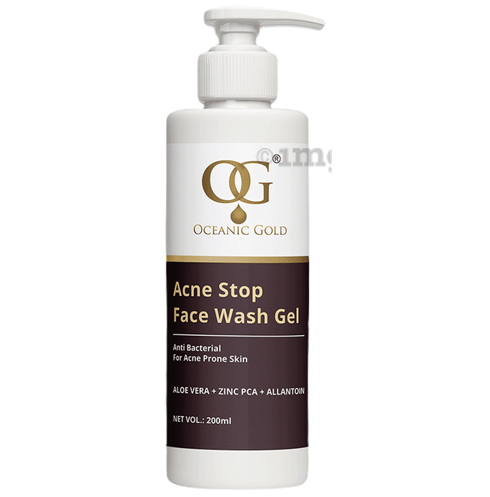 Oceanic Gold Acne Stop Face Wash Gel