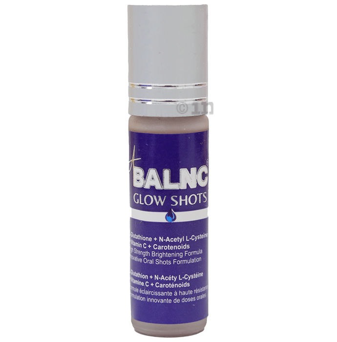A Balnc Glow Oral Shots | With Glutathione, NAC, Vitamin C & Carotenoids for Skin