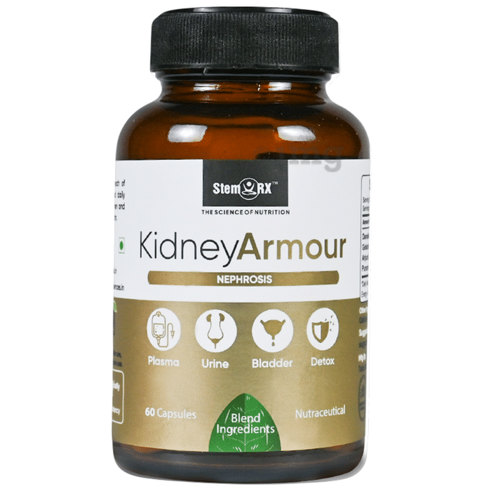 StemRx Kidney Armour Capsule for Kidney, Detox & Bladder