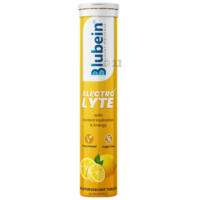 Blubein Electrolyte ++ Effervescent Tablet Sugar Free