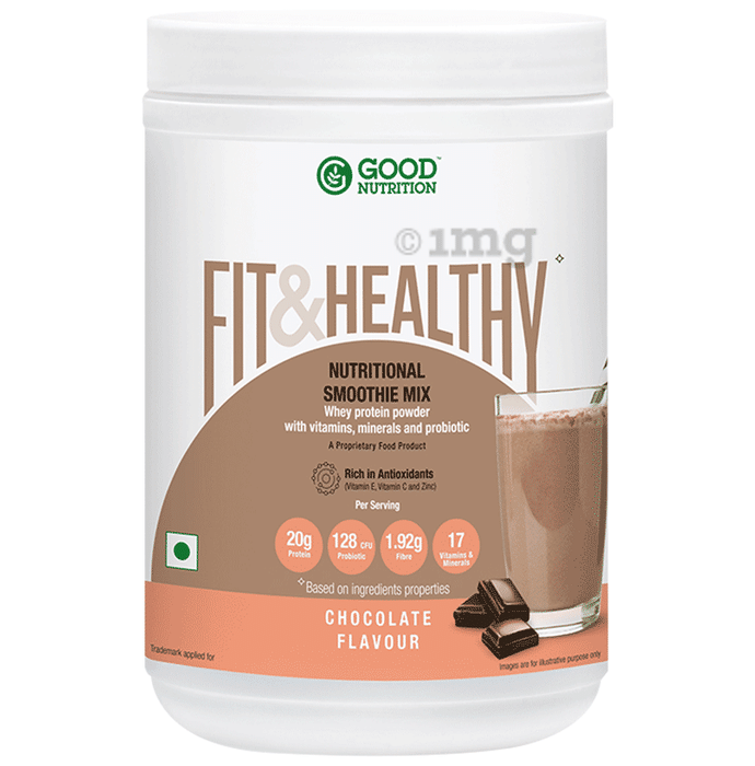 Good Nutrition Fit & Healthy Nutritional Smoothie Mix Chocolate