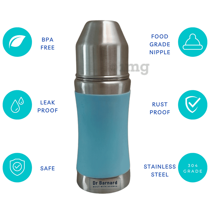 Dr water best sale steel feeding bottle