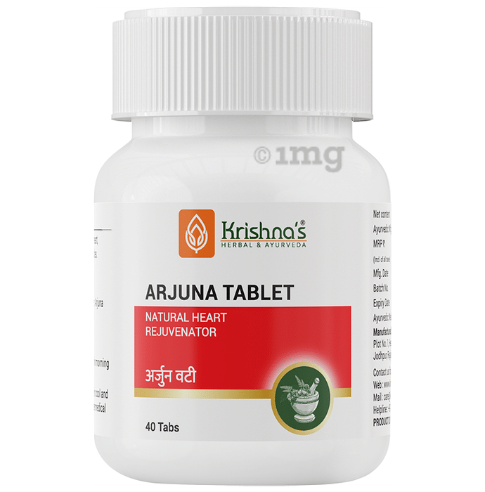 Krishna's Herbal & Ayurveda Arjuna Tablet