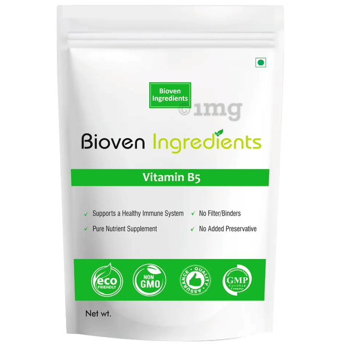 Bioven Ingredients Vitamin B5 Powder