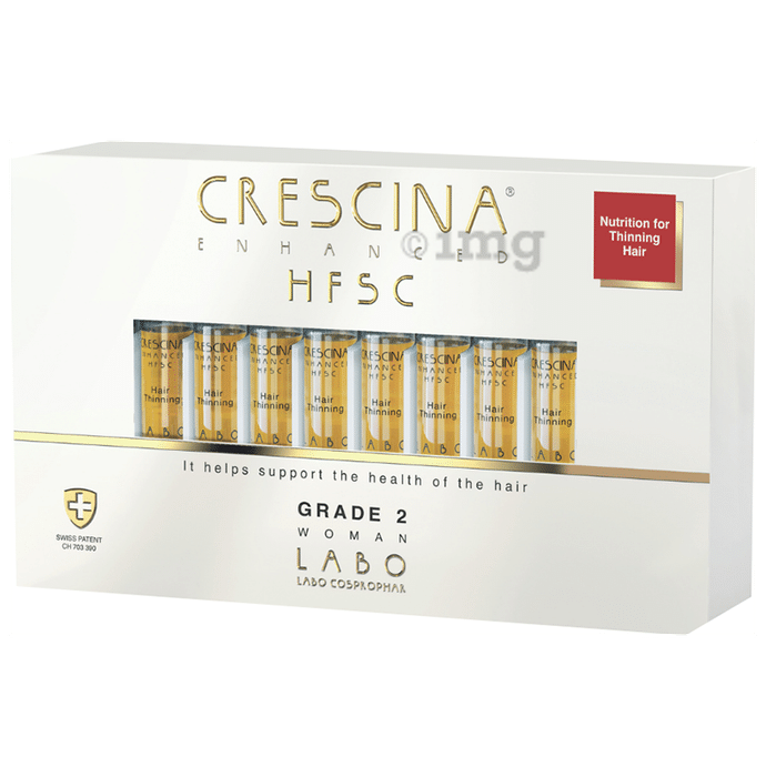 Crescina Enhanced HFSC Grade 2 for Women | Supports Hair Health (3.5ml Each)