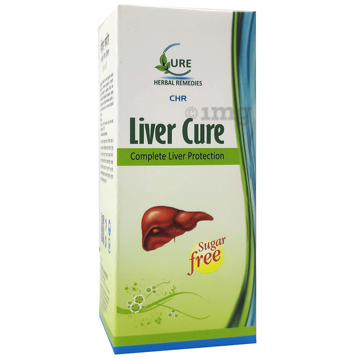 Cure Herbal Remedies Liver Cure Syrup Sugar Free
