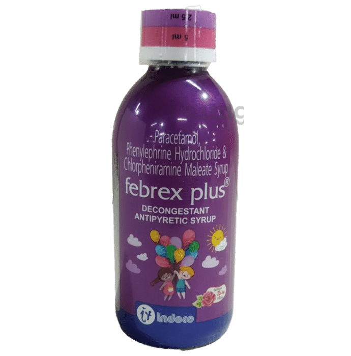 Febrex Plus Syrup Delicious Rose