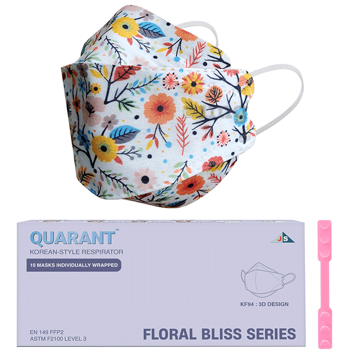Quarant KF94 Floral Bliss Series Korean Style Respirator Mask Spring Blossom