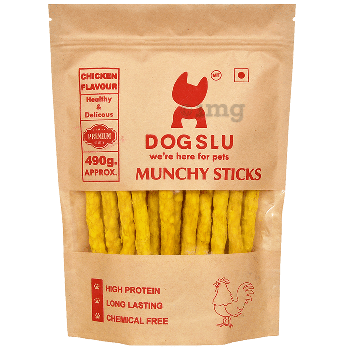 Dogslu Munchy Stick Pet Food Chicken Flavour