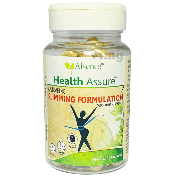 Alsence Health Assure Ayurvedic Slimming Formulation Medohar Capsule (60 Each)