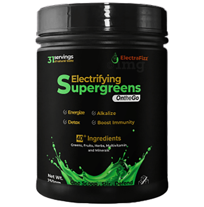 Electrofizz Electrifying Supergreens Powder