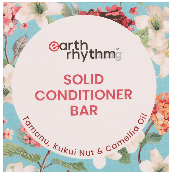 Earth Rhythm Solid Conditioner Bar with Tamanu, Kukui Nut & Camellia Oil