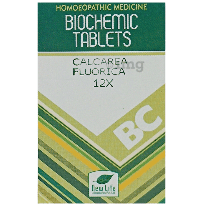 New Life Calcarea Fluorica Biochemic Tablet 12X