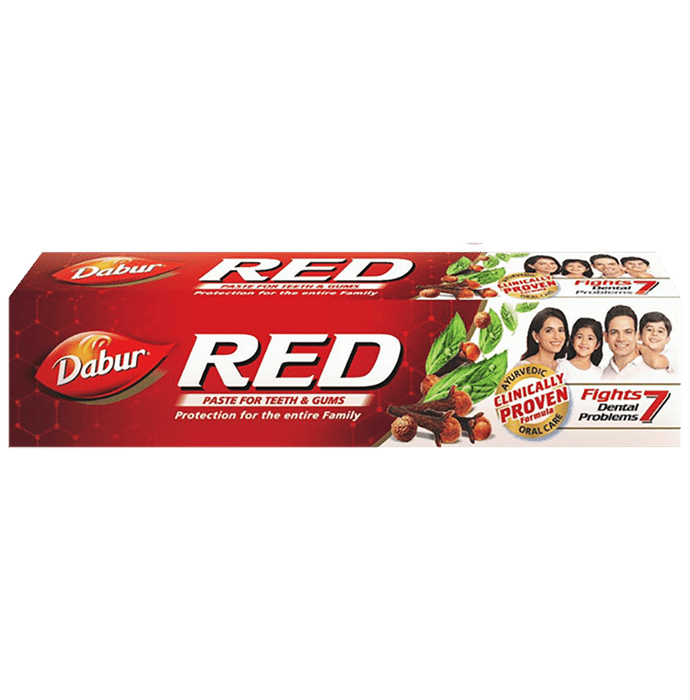 Dabur Red Toothpaste: Buy tube of 200.0 gm Toothpaste at best price in ...