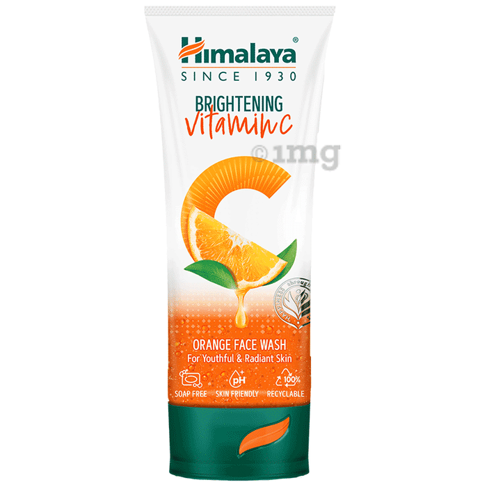 Himalaya Brightening Vitamin C Face Face Wash Orange