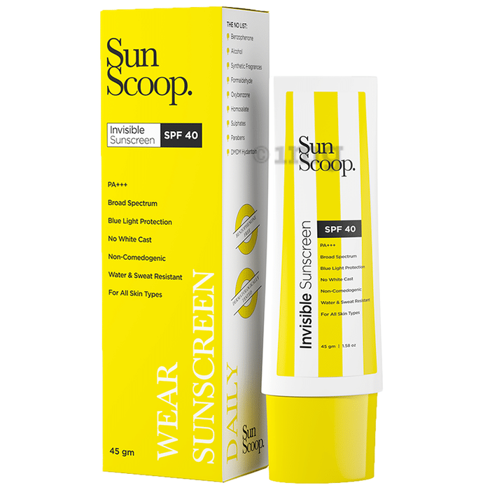 Sun Scoop SPF 40 PA+++ Invisible Sunscreen