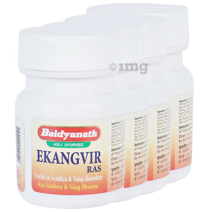 Baidyanath (Jhansi) Ekangvir Ras Tablet (80 Each)